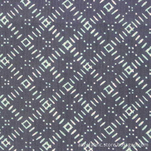 Anpassad design vävt nylon bomull stretch stretch poplin tyg